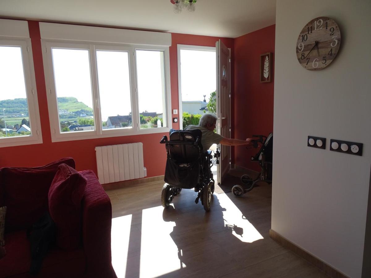 Le Panorama - Vue Mer Criel-sur-Mer Exteriör bild